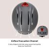 Exclusky Bike Helmet for Adults,Adjustable Cycling Helmet for Men & Women Safety Certified Bicycle Helmet for Commuting, Road Biking, Skating with USB Rechargeable Rear Light view 3