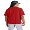 SPORT-TEK Unisex Repeat Half Zip Short Sleeve Jacket | Lightweight Half Zip Jacket for Men & Women Deep Red view 3