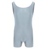 YOOJIA Mens One Piece Singlets Bodysuit Wrestling Sleeveless Tank Leotard Workout Sport Jumpsuit Unitard Silver-Gray 3X-Large view 1