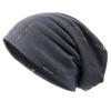 Ruphedy Men's Slouchy Beanie Summer Thin Hollow Long Oversized Skull Cap B301 (B402-Yellow) view 1