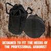 FORESTER Large Arborist Rope Bag - Bucket Style Storage Bag | Arborist Equipment | Tree Climbing Gear | Heavy Duty Nylon Gear Bag with Handles view 3