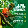 FORESTER Large Arborist Rope Bag - Bucket Style Storage Bag | Arborist Equipment | Tree Climbing Gear | Heavy Duty Nylon Gear Bag with Handles view 4