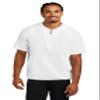 SPORT-TEK Unisex Repeat Half Zip Short Sleeve Jacket | Lightweight Half Zip Jacket for Men & Women White view 1