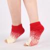 aoozleny Sports Split Toe Socks, Non-slip Grip Socks Open Toe Breathable Cotton Socks - Cotton Socks for Yoga, Pilates, Dance (Standard, Red), Medium view 2