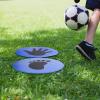 Baluue 2pairs Soccer Training Sign Discs Non-Slip Floor Pads for Football and Basketball Practice Markers for Sports Training Hand and view 4