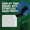 FORESTER Arborist Whoopie Sling - 1/2" x 3-5' Rigging Sling | Adjustable Length | Arborist Equipment | Climbing Sling | Anchor for Port A Wrap view 4