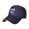 LAZHUNA Drunk Cigs Don't Count Casual Unisex Adjustable Sports Hat Outdoor Truck Driver Baseball Cap Navy Blue view 1