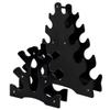 Happyyami 2pcs Dumbbell Storage Rack Dumbbell Weight Rack Holder Bracket Compact Lightweight for Gym view 1