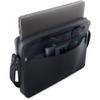 Dell 14-16 EcoLoop Essential Briefcase - CC3624 - Zippered Front Pocket, Luggage Pass-Through, Lightweight with Adjustable Shoulder Strap - Black view 2