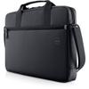 Dell 14-16 EcoLoop Essential Briefcase - CC3624 - Zippered Front Pocket, Luggage Pass-Through, Lightweight with Adjustable Shoulder Strap - Black view 3