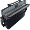Dell 14-16 EcoLoop Essential Briefcase - CC3624 - Zippered Front Pocket, Luggage Pass-Through, Lightweight with Adjustable Shoulder Strap - Black view 4