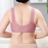 Generic amaon Outlet Women No Underwire Wireless Bras Front Closure Comfortable Push Up Bra Wire Free Non Padded Plus Size Minimizer Bras Pink, 3X-Large view 4