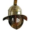 Medieval Antique Gladiator Helmet SCA LARP Reenactment Armor 18g Steel Helmet view 1