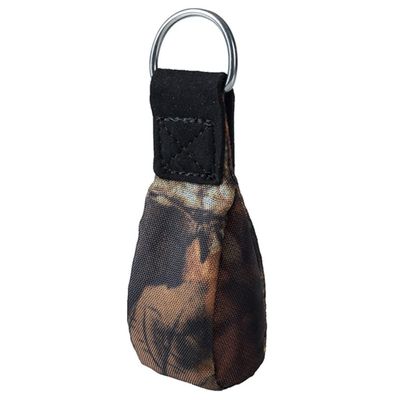 Climbing Rope Bag Throw Weight Bag Safety Rope Throwing Bag Outdoor Sports Arborist Tree Rock Climbing Spelunking Stainless Steel Throwing Bag Camouflage