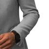 JEsilunmaMY Mens Solid Color Slim Trench Coat 3 Button Stand Collar Wool Blend Pea Coats Winter Warm Business Suit Overcoat (Light Grey,Large) view 2