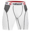 Cabasse Adult Elite Padded Sliding Shorts w/Cup Pocket, Men's Slider Shorts for Baseball & Football (White, XX-Large) view 1