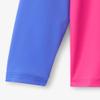 Hatley Girls' Swim Long Sleeve Rashguard Top, Fuschia Purple, 7 Years view 2