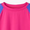 Hatley Girls' Swim Long Sleeve Rashguard Top, Fuschia Purple, 7 Years view 4