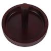 Happyyami Pool Table Chalk Holder Elegant Round Billiards Chalk Stand for Convenient Storage and Easy Cleaning Essential Accessory for Cue Sports