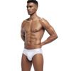 JOCKMAIL Mens Cotton Briefs Comfortable and Breathable Underwear for Men Moisture Wicking Brief (Large,358White) view 4