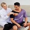 Deyeek Unisex Shirt for Shoulder Surgery Soft Tear Away Adaptive Shirts Side Snap Rotator Cuff Dialysis Clothing view 2