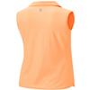 BGOWATU Women's Sleeveless Golf Polo Shirts 1/4 Zip Tennis Tank Tops with Collar UV Protection Dry Fit Orange S view 4