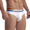 JOCKMAIL Mens Cotton Briefs Comfortable and Breathable Underwear for Men Moisture Wicking Brief (Medium,371White) view 3