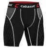 Cabasse Youth Padded Elite Sliding Shorts with Cup Pocket, Boys Slider Shorts for Baseball & Football (Small, Black) view 1