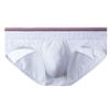 JOCKMAIL Mens Cotton Briefs Comfortable and Breathable Underwear for Men Moisture Wicking Brief (X-Large,377WHITE) view 1