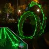 Kunovo Dragon Poi Green Light up Dragon Dance Ribbon, Washable Outdoor Fitness Dragon Poi Set with Travel Bag, Silk-Like Dragon Spinning Ribbons for Juggling (Size : 10 m (33 ft)), 58741 view 1