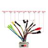 Jauarta 3 Mode Sine Controller Brushless DC Motor Control System for Electric 24V 36V 48V 17A view 3