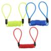 KOMBIUDA 3pcs Bike Cable Lock Disc Lock Cables Reminder Cord Steel for Bicycles Motorcycles Scooters view 1