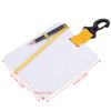 Underwater Writing Slate Board,Dive Writing Slate,Waterproof Underwater Writing Tablet Dive Writing Slate Board with Swivel Clip and Pencil for Water Sports Diving Swimming view 2