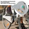 Rear Band Drum Brake Assembly, Aluminum Alloy Electric Bike Drum Brake with Hardware Replacement for Drike Mini E-Bike Bicycle Razor Pocket Mod Electric Folding Scooter Dirt Bike Tricycle Parts view 3
