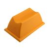 HANABASS Bike Front Wheel Riser Block Stabilize Trainer Accessory for Indoor Cycling Material Fits Front Tires Padded Feet for Floor Protection Orange view 1