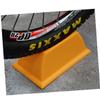 HANABASS Bike Front Wheel Riser Block Stabilize Trainer Accessory for Indoor Cycling Material Fits Front Tires Padded Feet for Floor Protection Orange view 4