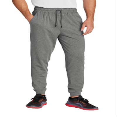 SPORT-TEK Unisex Sport-Wick Stretch Jogger Charcoal Grey Heather
