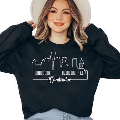 Cambridge Sweatshirt, Family Matching Sweatshirt, Unisex Crewneck Sweatshirt to Cambridge Lover, Gift for Vacation Lover, Cambridge Souvenir, S3647