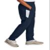 SPORT-TEK Youth Travel Pant, True Navy/White, Small view 2