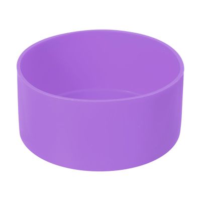 uxcell 1pcs 9cm Protective Silicone Boot Sleeve for 32-40 oz, Water Bottle Bottom Anti-Slip Sleeve Cover, Universal Cup Bottom Accessories, Purple