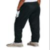 SPORT-TEK Youth Travel Pant | Lightweight Sweatpants for Kids, Sporty Athletic Pants with Extended Side Zippers & Colorblock Details Black/White view 4