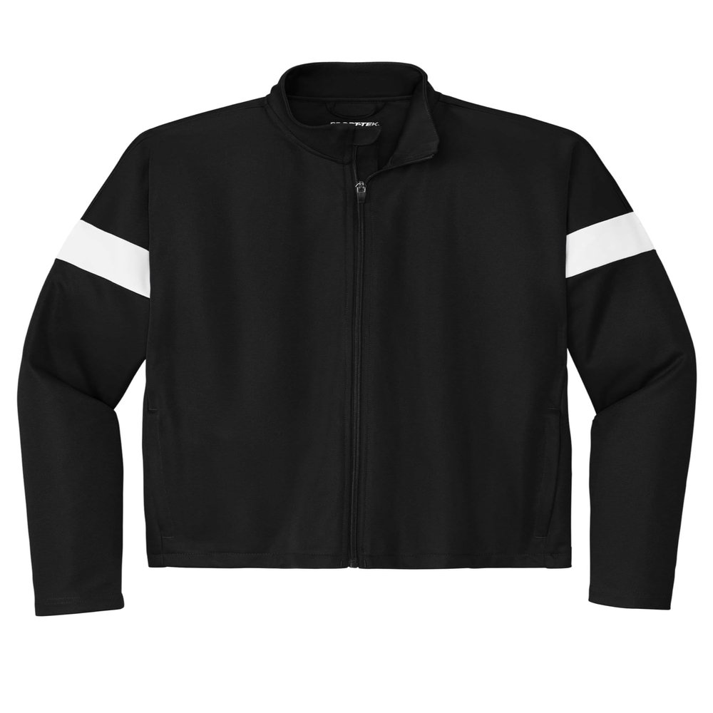 SPORT-TEK Youth Travel Pant Black/White