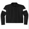 SPORT-TEK Youth Travel Pant Black/White view 1
