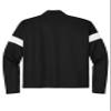 SPORT-TEK Youth Travel Pant Black/White view 3