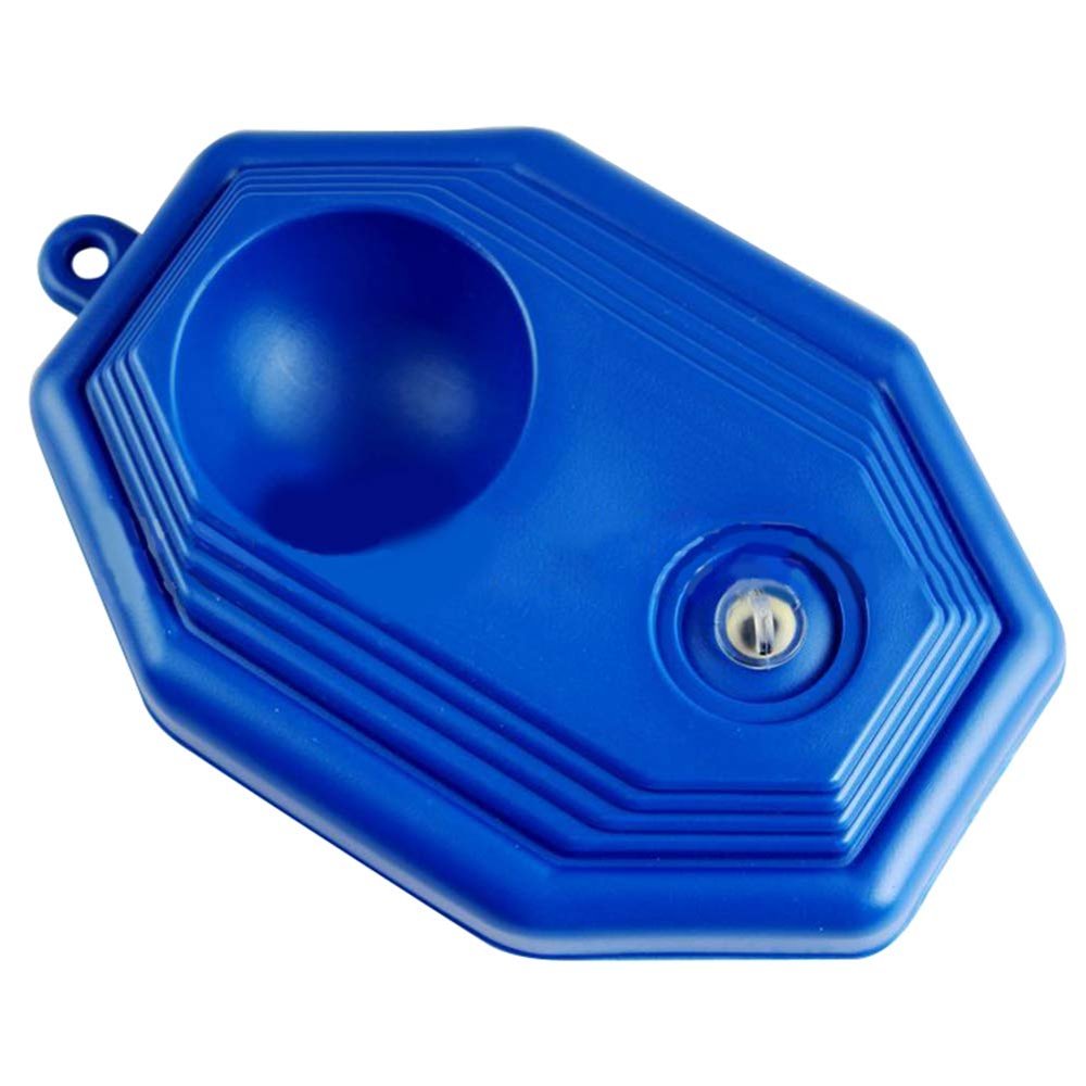 Leapiture Tennis Trainer Tennis Training Equipment Plastic Tennis Hitting Aid Singles Tennis Training Aid Blue Tennis Trainer Base for Youth Kids Beginners