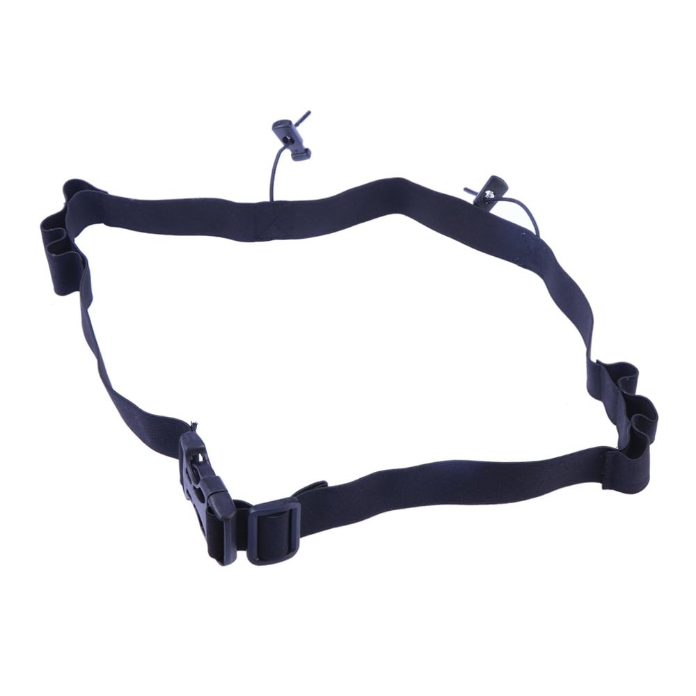 HANABASS Outdoor Sports Competition Belt Elastic Running Waist Belt for Men and Women Marathon Number Holder Comfortable and Durable Black