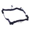 HANABASS Outdoor Sports Competition Belt Elastic Running Waist Belt for Men and Women Marathon Number Holder Comfortable and Durable Black view 3