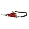 Amber Fight Gear Stainless Steel Fishing Pliers Set with Hook Remover, Braid Cutters, and Split Ring Tip - Saltwater Resistant Tools for Anglers, Red view 1