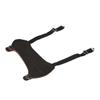 Yardwe 2pcs Finger Arrow Glove for Archery Men Protective Hunting Glove Cowhide Arm Guard Wrist Hook Loop Recurve for Men Left Right Hand Black view 2