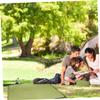 HANABASS 1pc Oxford Cloth Ground Mat for Camping Beach and Picnics Portable Moisture Outdoor Blanket Army Green for Hiking and Lawn Activities view 2